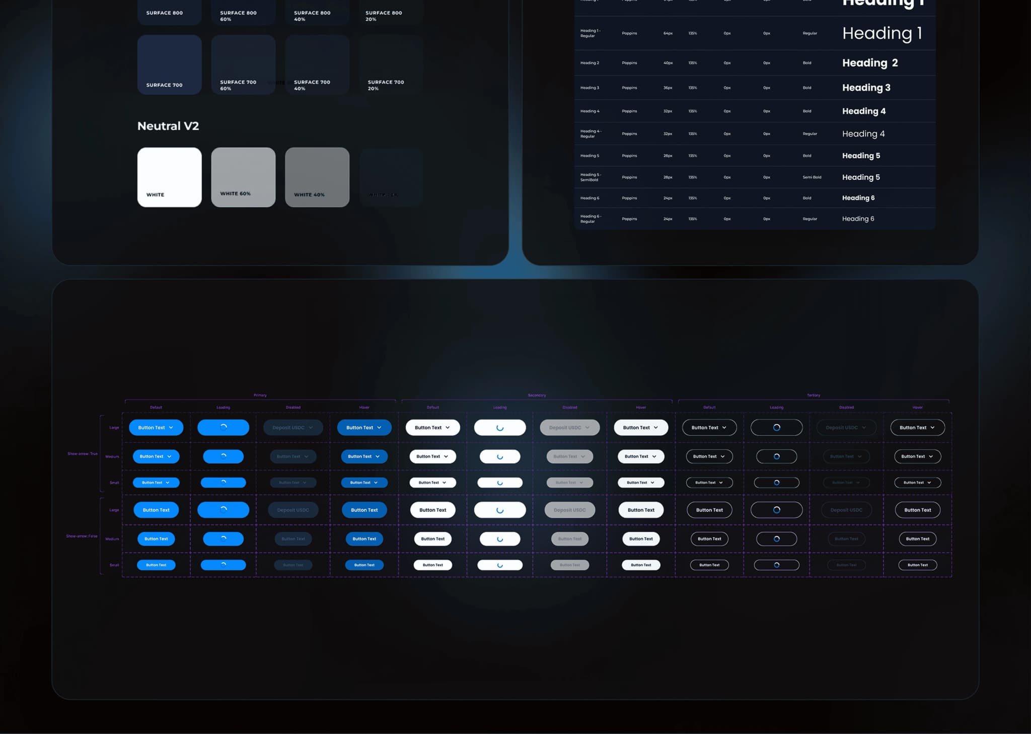 SeaFi design system foundations