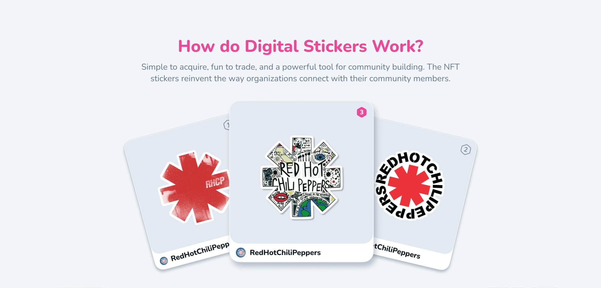 How digital stickers work