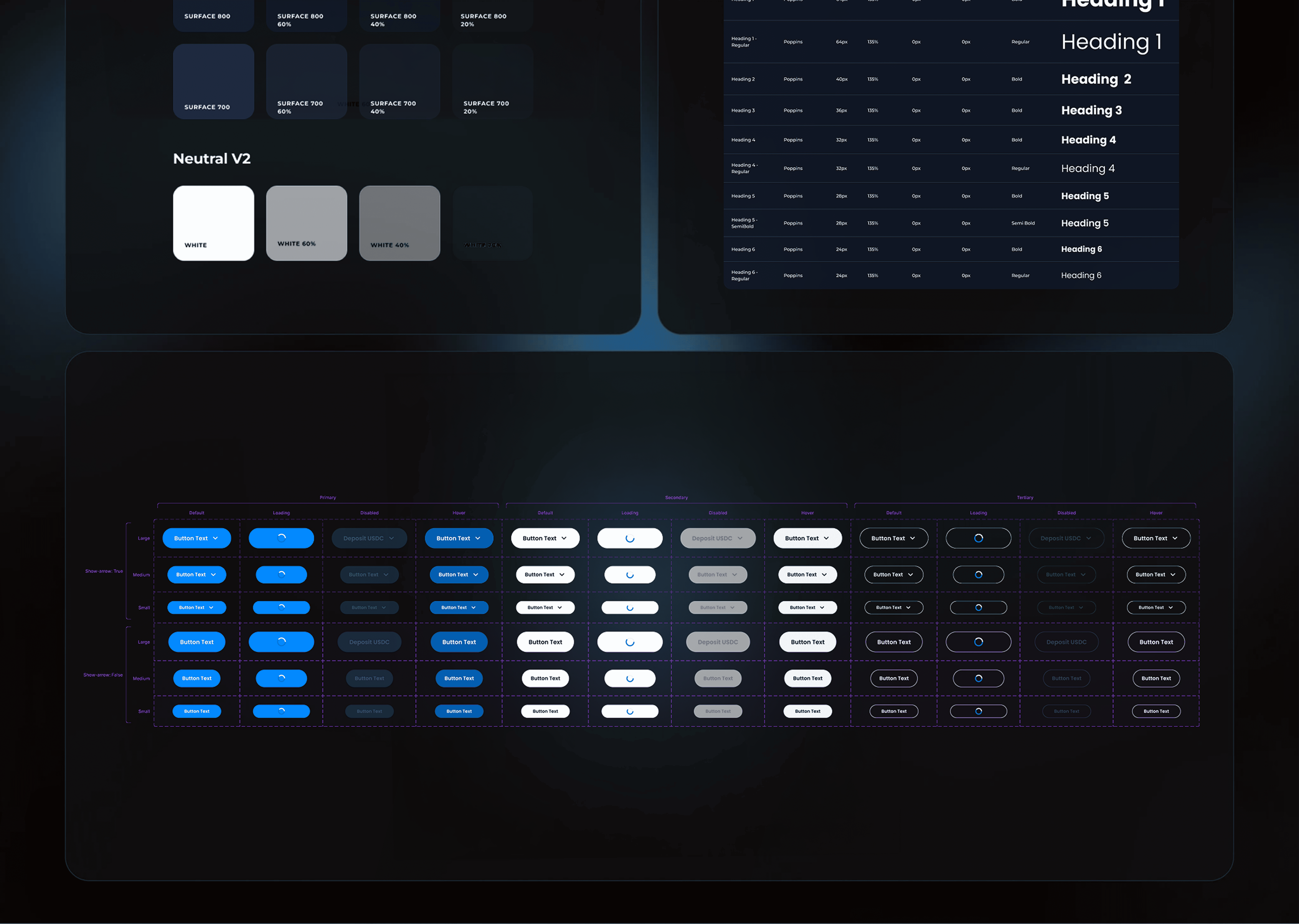 SeaFi design system foundations