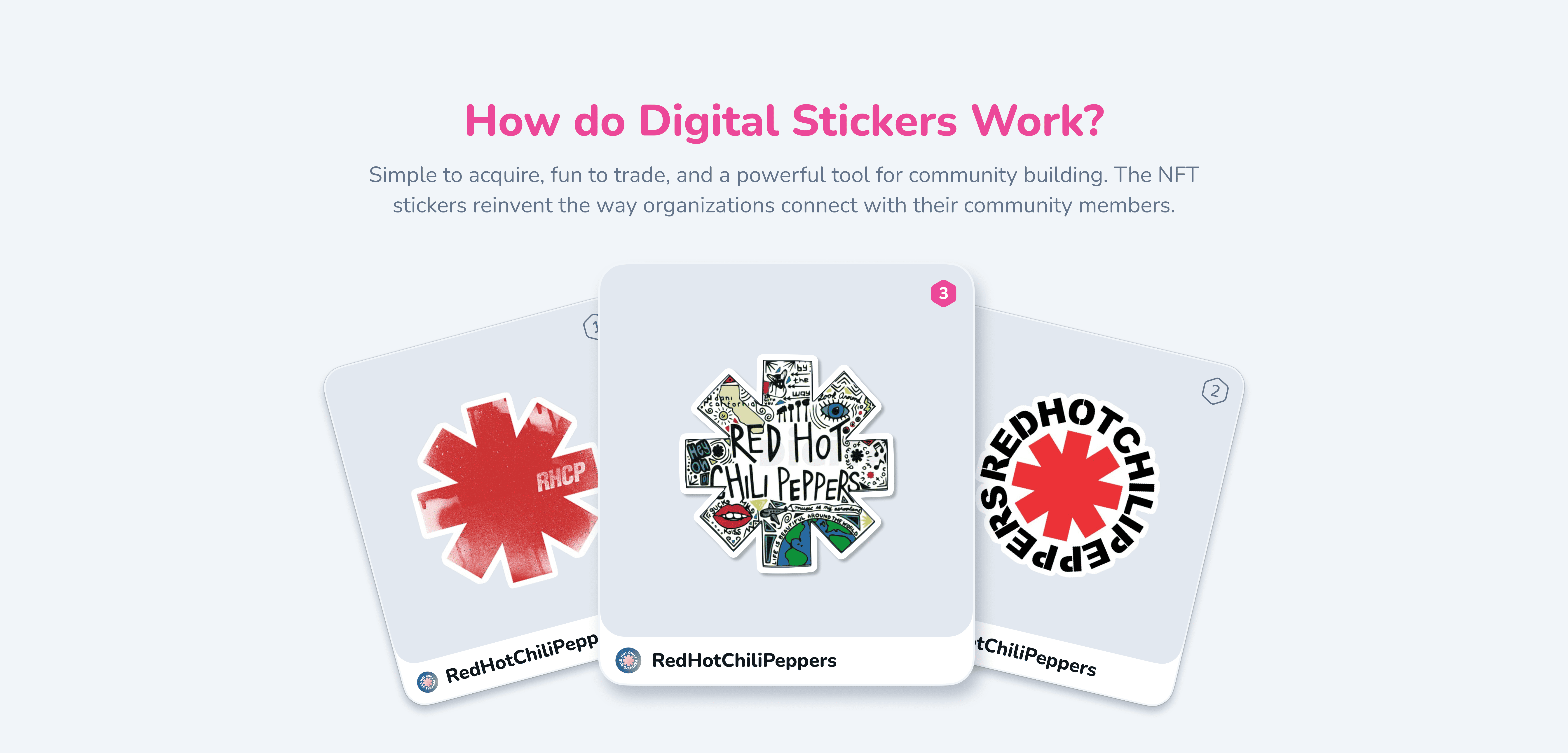 How digital stickers work